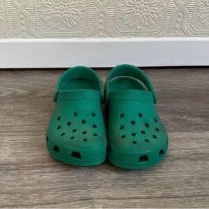 CROCS Kids Green Sandals